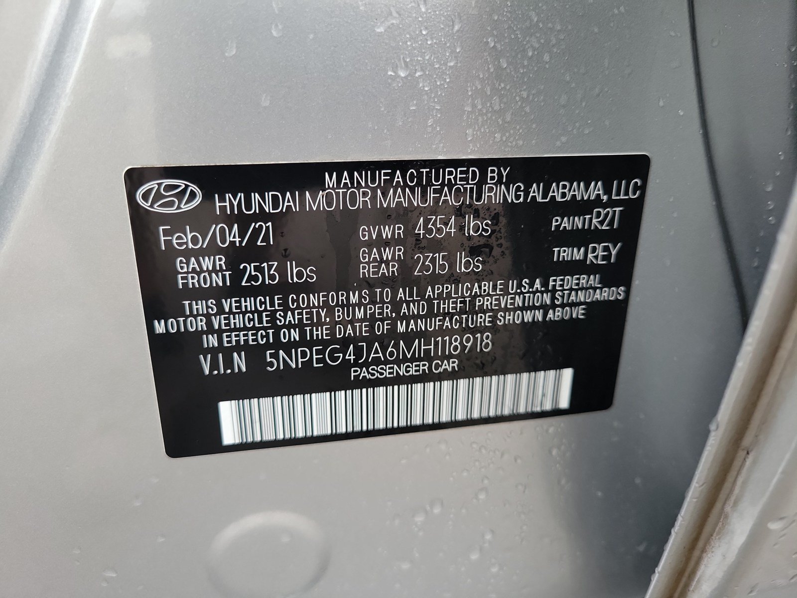 Used 2021 Hyundai Sonata SE w/ Cargo Package FWD image 32