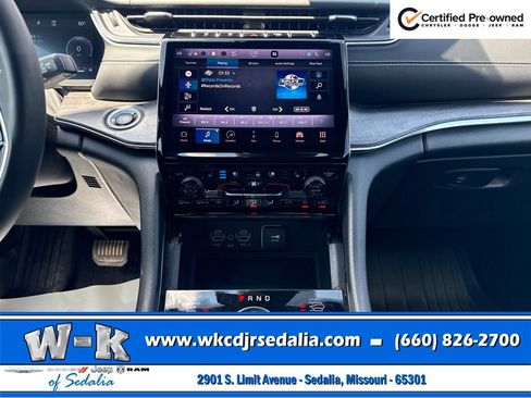 Certified 2023 Jeep Grand Cherokee L Overland w/ Luxury Tech Group IV AWD/4WD image 43