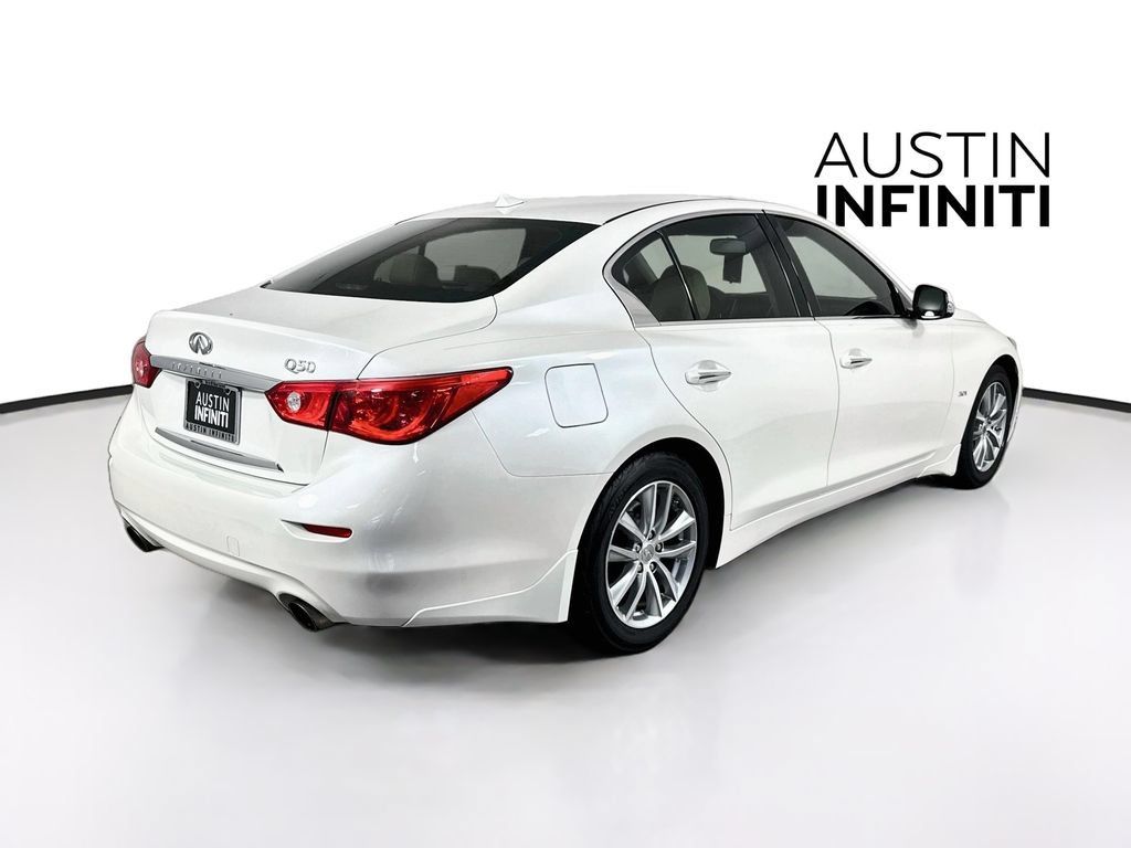 Certified 2017 INFINITI Q50 3.0t Premium w/ 3.0T Premium Plus Package RWD image 9