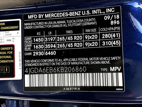 Certified 2019 Mercedes-Benz GLE 43 AMG AMG GLE 43 image 29