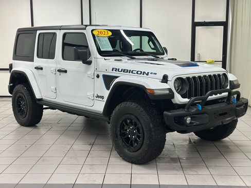 Used 2023 Jeep Wrangler Unlimited Rubicon 4xe image 1