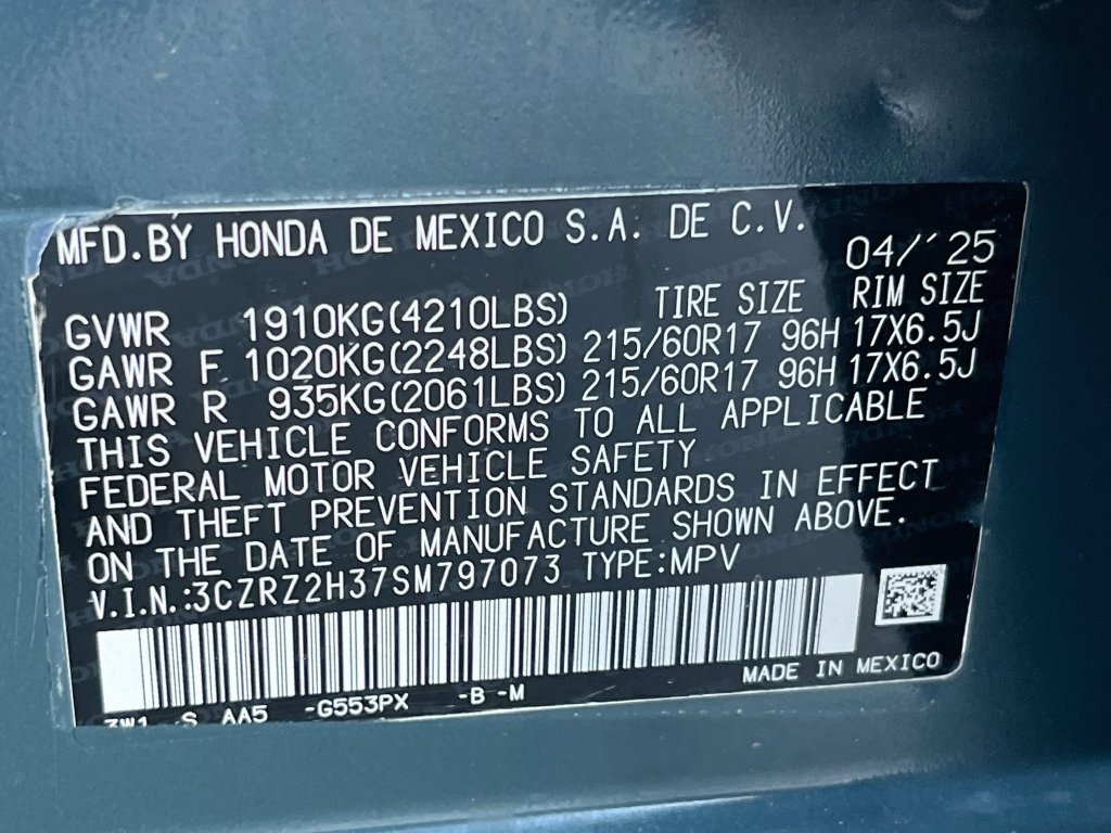 Used 2025 Honda HR-V LX image 29