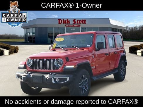 Used 2024 Jeep Wrangler Unlimited Sahara AWD/4WD image 3
