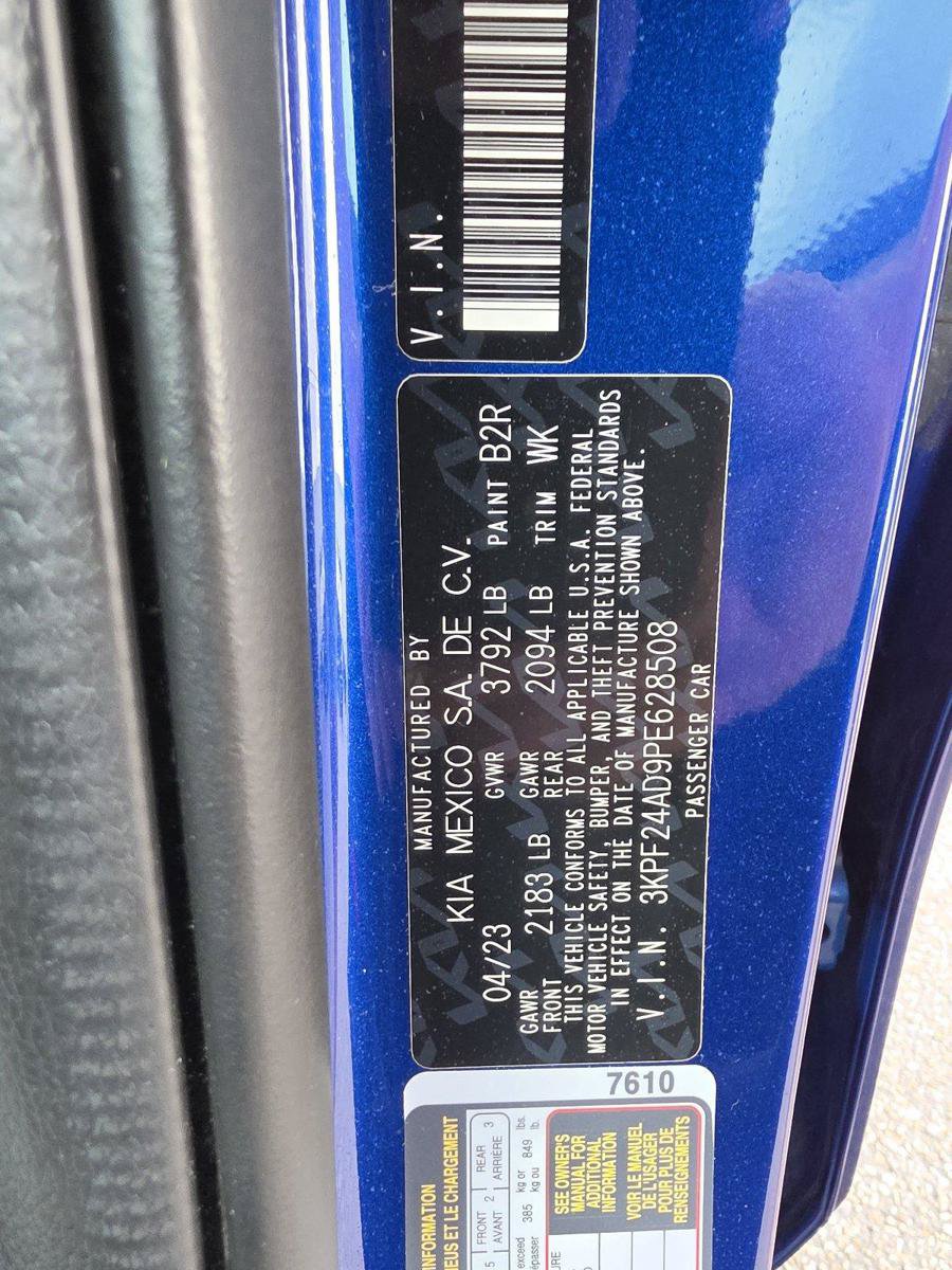 Used 2023 Kia Forte LXS FWD image 28