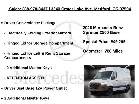 Used 2025 Mercedes-Benz Sprinter 2500 image 10