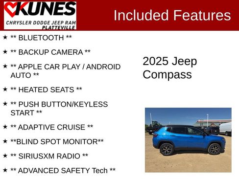 Used 2025 Jeep Compass Limited AWD/4WD image 2