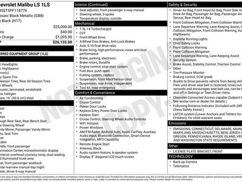 Used 2023 Chevrolet Malibu LS image 4