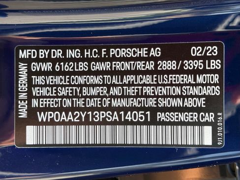 Certified 2023 Porsche Taycan RWD image 36