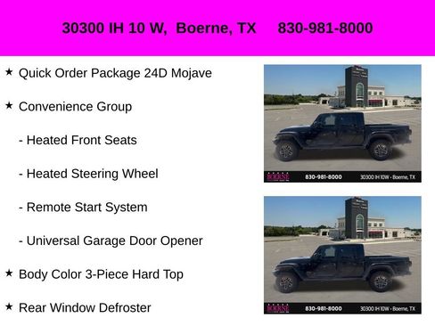 Used 2026 Jeep Gladiator Mojave AWD/4WD image 10