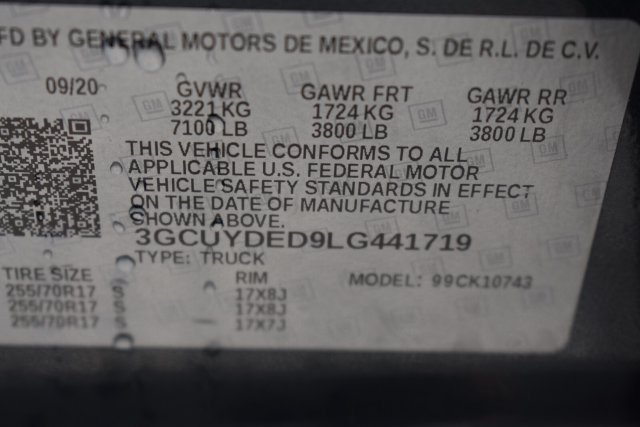 Certified 2020 Chevrolet Silverado 1500 LT w/ All-Star Edition AWD/4WD image 37