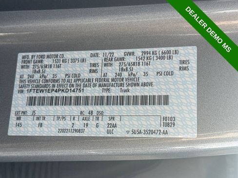 Used 2023 Ford F150 XLT w/ Equipment Group 301A Mid image 29