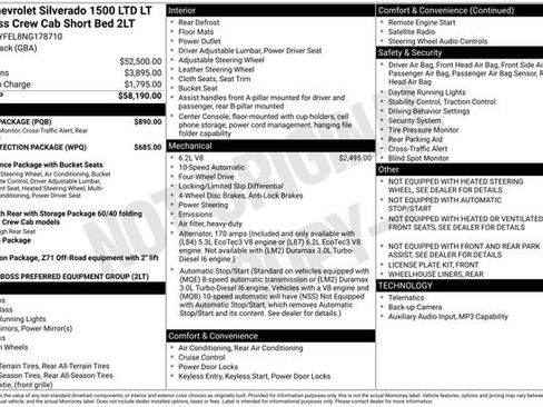 Used 2022 Chevrolet Silverado 1500 LT Trail Boss w/ Safety Package AWD/4WD image 38