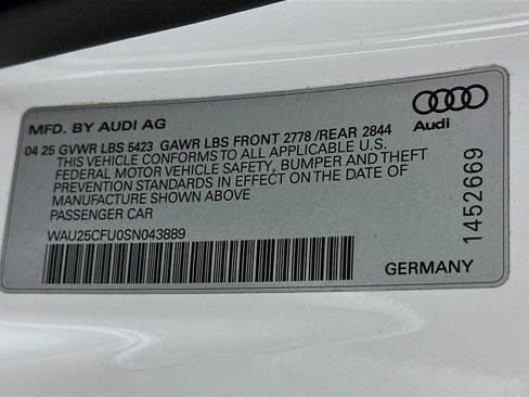 Used 2025 Audi S5 Premium Plus w/ Premium Plus Package AWD/4WD image 37