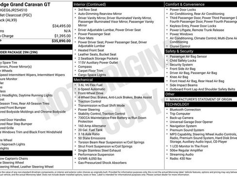 Used 2018 Dodge Grand Caravan GT FWD image 3