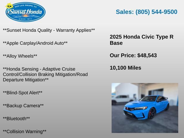 Used 2025 Honda Civic Type R image 5