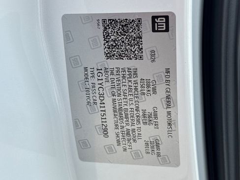 New 2026 Chevrolet Corvette Stingray Premium Conv w/ 3LT image 31