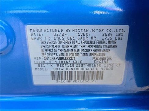 Used 2024 Nissan Versa SR image 24