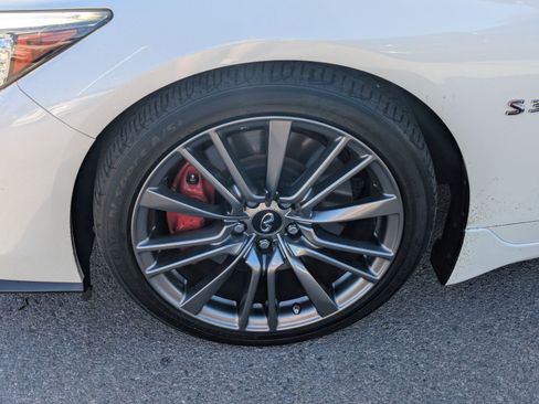 Used 2019 INFINITI Q50 Red Sport 400 w/ Sensory Package RWD image 13