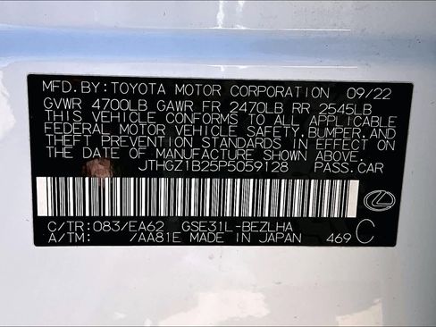 Used 2023 Lexus IS 350 F Sport w/ Navigation Package image 36