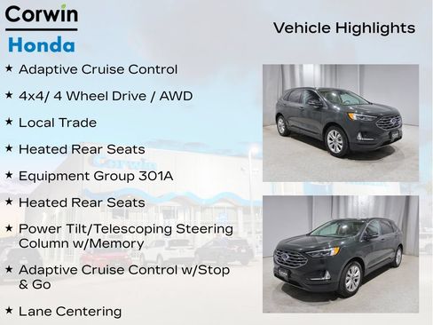 Used 2024 Ford Edge Titanium w/ Equipment Group 301A AWD/4WD image 11