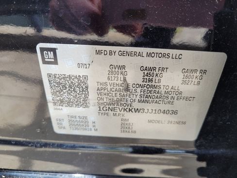 Used 2018 Chevrolet Traverse High Country AWD/4WD image 33
