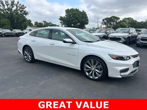Used 2017 Chevrolet Malibu Premier w/ Premier Sun and Wheel Package FWD image 1