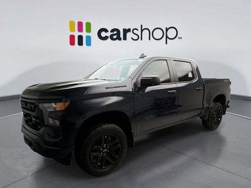 Used 2022 Chevrolet Silverado 1500 Custom w/ LPO, Dark Essentials Package image 1