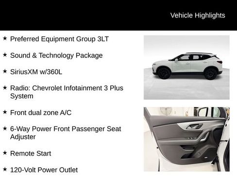 Certified 2022 Chevrolet Blazer LT w/ Sound & Technology Package AWD/4WD image 27