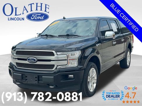 Certified 2020 Ford F150 Platinum w/ Equipment Group 701A Luxury AWD/4WD image 1