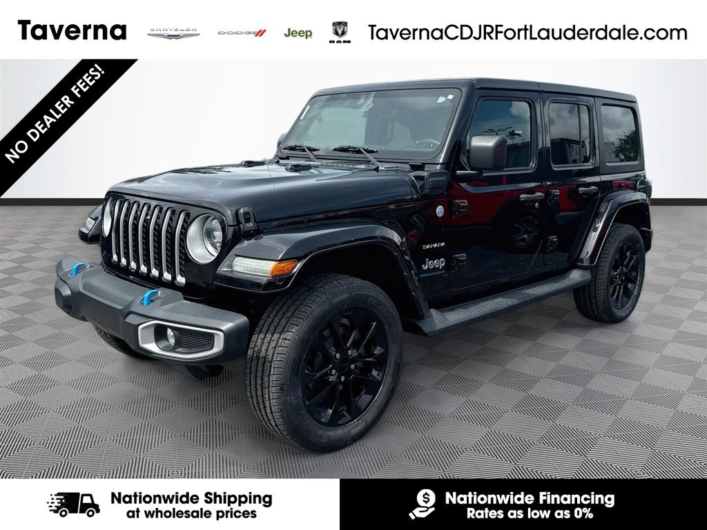 Certified 2023 Jeep Wrangler Unlimited Sahara AWD/4WD image 1