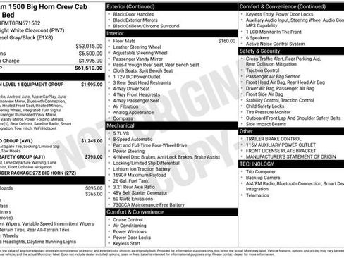 Used 2023 RAM 1500 Big Horn AWD/4WD image 32