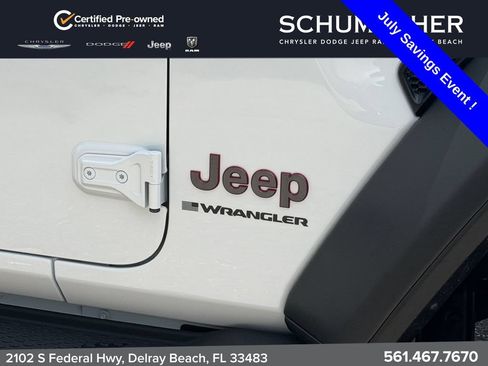 Used 2025 Jeep Wrangler Unlimited Rubicon w/ Safety Group AWD/4WD image 10