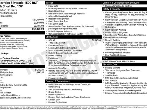 New 2026 Chevrolet Silverado 1500 RST RWD image 6