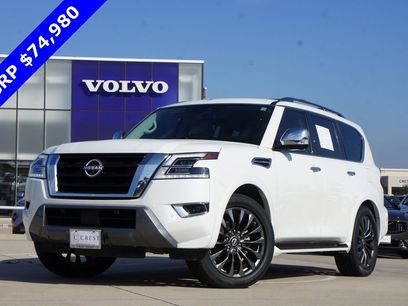 Used 2024 Nissan Armada Platinum w/ Captain's Chairs Package