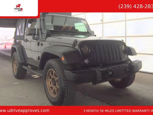 Used 2016 Jeep Wrangler Sport w/ Quick Order Package 24S AWD/4WD image 4