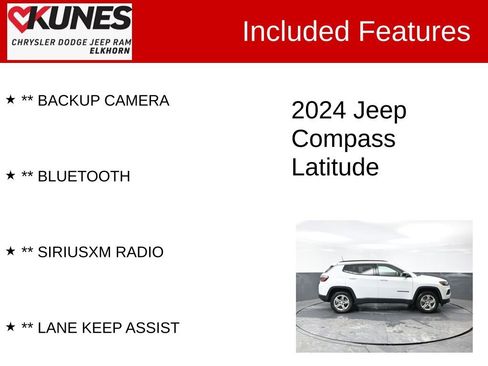 Used 2024 Jeep Compass Latitude image 2