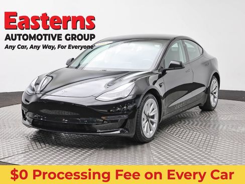 Used 2021 Tesla Model 3 Long Range AWD/4WD image 1