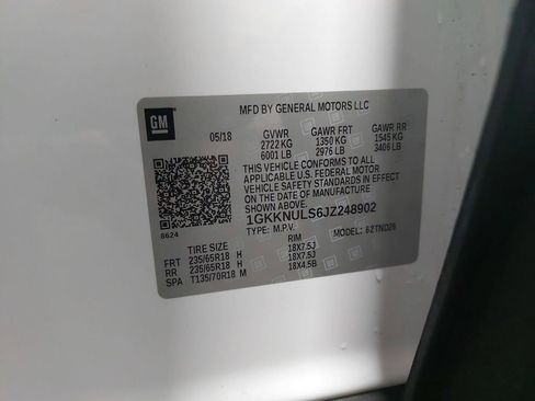 Used 2018 GMC Acadia SLT image 49