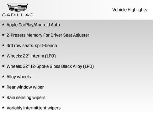 New 2025 Cadillac Escalade Luxury image 32