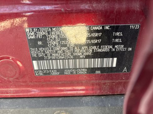 Used 2024 Toyota RAV4 XLE w/ Convenience Package AWD/4WD image 5