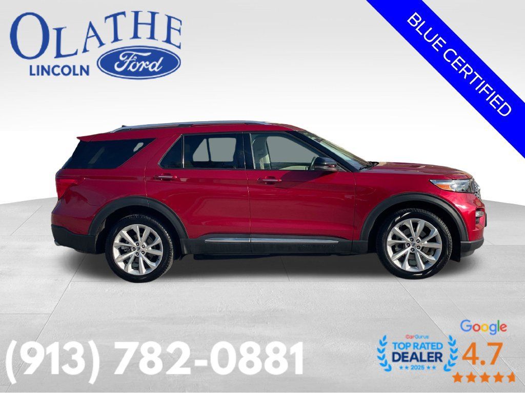 Certified 2024 Ford Explorer Platinum w/ Technology Package AWD/4WD image 7