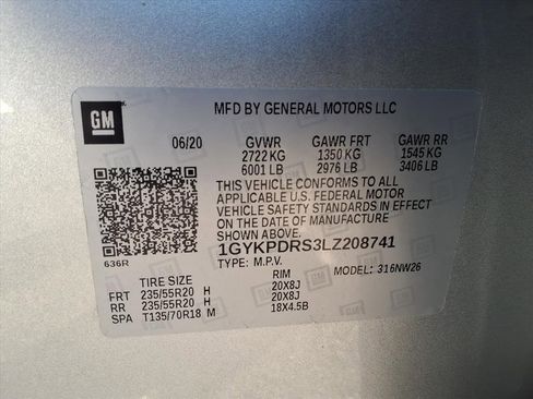 Used 2020 Cadillac XT6 Premium Luxury image 12