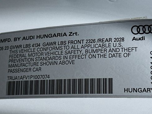 Used 2023 Audi TTS 2.0T Coupe image 24