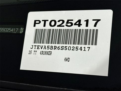 Certified 2025 Toyota 4Runner TRD Sport image 43