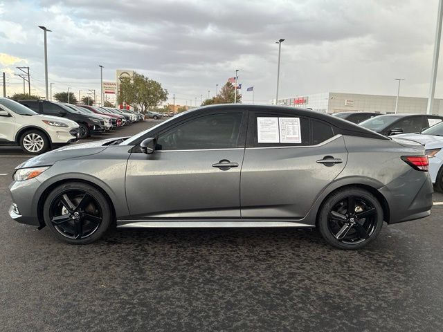 Certified 2023 Nissan Sentra SR w/ Midnight Edition Package FWD image 3