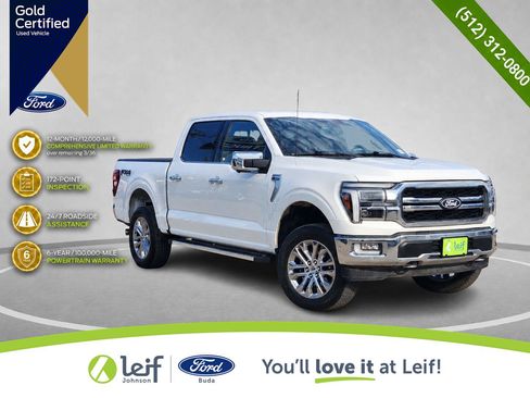 Certified 2024 Ford F150 Lariat w/ FX4 Off-Road Package AWD/4WD image 1