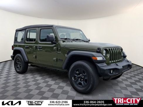 Used 2023 Jeep Wrangler Unlimited Sport AWD/4WD image 1