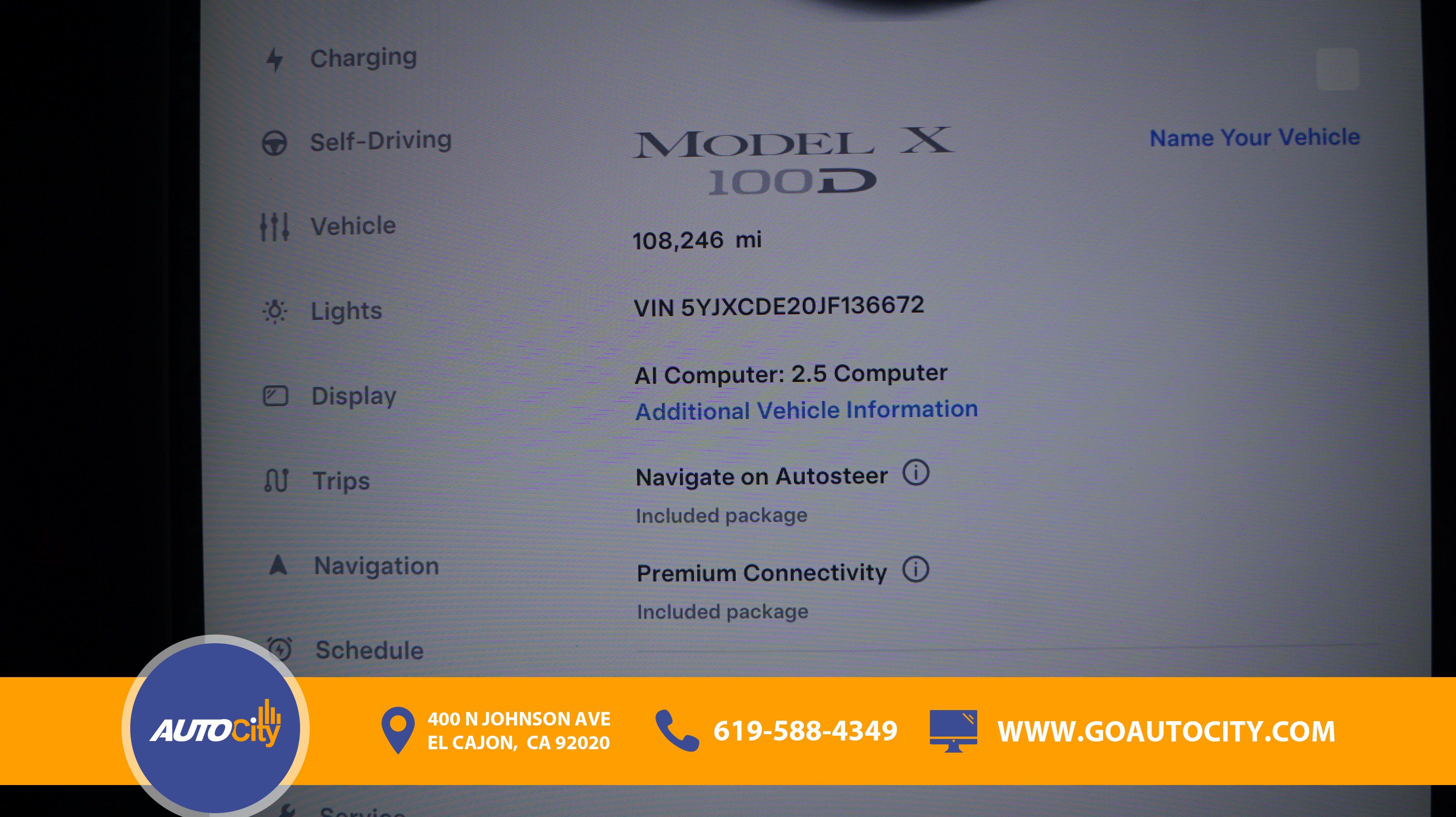Used 2018 Tesla Model X 100D AWD/4WD image 27