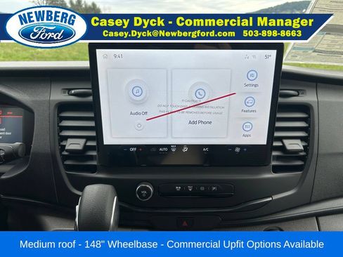 New 2026 Ford Transit 250 148 Medium Roof Extended AWD w/ Load Area Protection Package image 13