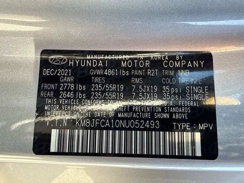 Used 2022 Hyundai Tucson SEL w/ Cargo Package AWD/4WD image 37